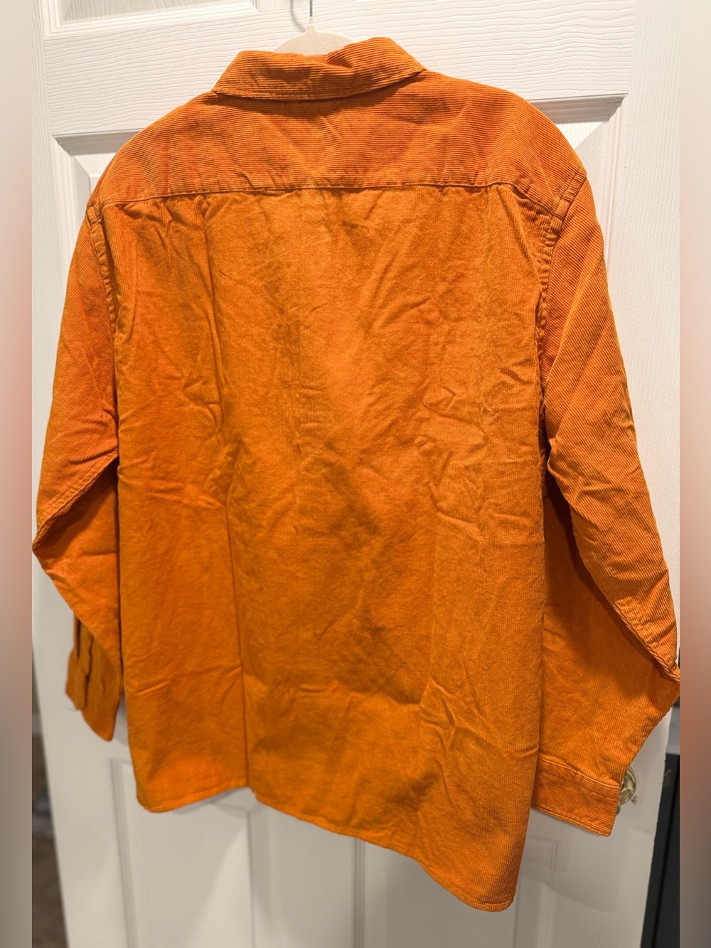 Levi’s The Worker Relaxed Fit Shirt XL Orange Corduroy Workwear NWT - Picture 10 of 10